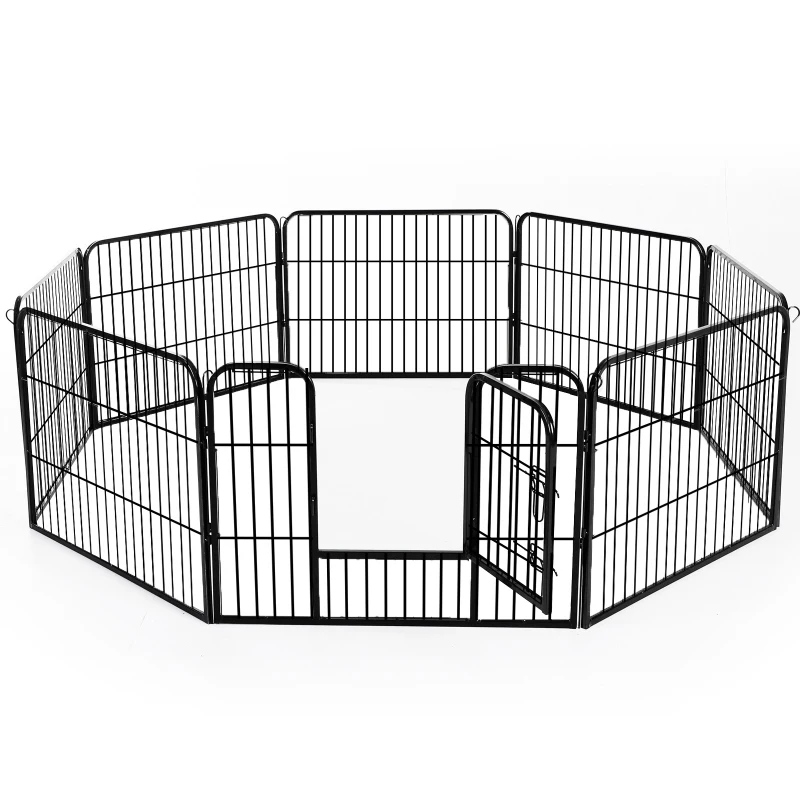 Barrière de sécurité parc enclos chien modulable pliable porte